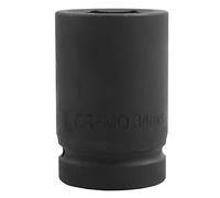 Llave de impacto de aire engrosada con conector neumático de 1 pulgada, longitud de 80 mm, acero de molibdeno duradero, diseño a prueba de explosiones, herramienta mecánica profesional (1 pulgada 80