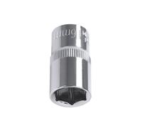 Llave de impacto de enchufe métrico de 1/2 pulgadas, adaptador de cabeza hexagonal de 8-36mm, convertidores de llaves, juego de enchufes estándar hexagonales eléctricos