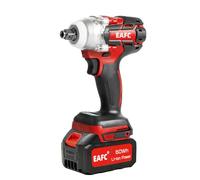 Llave de impacto eléctrica sin escobillas de 350 Nm, taladro atornillador, par de torsión, extracción de neumáticos, desmontaje manual, herramientas eléctricas para reparación de automóviles. (60 Wh)