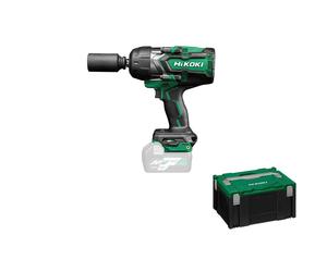 Llave de Impacto HiKOKI WR36DGW2Z | 36V Multi Volt | 1/2" | 1.400 Nm | Brushless | IP56 | Sin Batería ni Cargador | Con Maletín