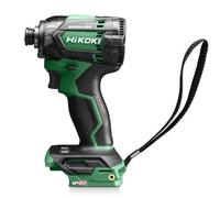 Llave de impacto inalámbrica sin escobillas HIKOKI de 18 V con par fijo de 210 Nm y tecnología de triple impacto WH18DCW4Z