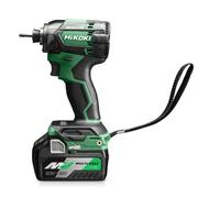 Llave de impacto inalámbrica sin escobillas HIKOKI de 18 V con par fijo de 210 Nm y tecnología de triple impacto WH18DCWHZ