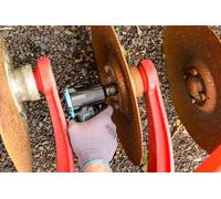 LLAVE DE IMPACTO neumática Mango aislante al frío 9012M HAZET