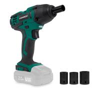 Llave de impacto sin cable 20V - 150Nm - Incl. 4 llaves de vaso | Ex atería y cargador