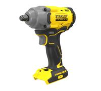 Llave de impacto stnaley fatmax brushless v20 li-ion 18v 1/2 373nm, esfuerzo de torsión 610nm, velocidad 0 - 900/1.900 rpm, 0 - 1.457/3.100 ipm. sin cargador/batería