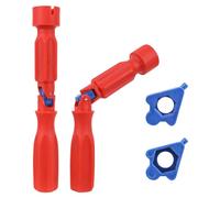 Llave de instalación para asiento de inodoro, llave de reparación, llave universal para asiento de inodoro, llave de asiento de inodoro, 20 cm, llave de válvula