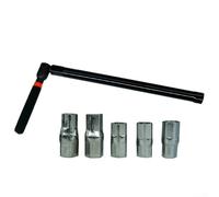 Llave de lavabo con garra giratoria para grifos mezcladores de una sola palanca con 6 enchufes hexagonales de 8 12 mm para aplicaciones de conducción a la derecha e izquierda