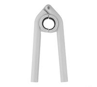 Llave de lavabo Herramienta de instalación de grifo de fregadero con almohadillas de goma antideslizantes para extracción e instalación de aireador redondo, equipo de fontanería con mango de metal de