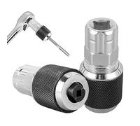 Llave de llave de trinquete, 2 mangos de llave de grifo ajustables, soporte de grifo de rosca, herramienta de rosca, herramienta de roscado manual, rosca de tornillo de máquina, enchufe