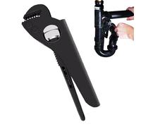 Llave de manguera,Llave ajustable para mangueras Herramienta de fontanería | Abrazadera robusta para tuercas de calefacción de agua grifo baño cocina inodoro casa