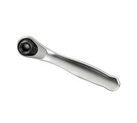 Llave de mano reversible Estructura de trinquete compacta Acero de aleación Herramienta de 93 mm para fijación diaria y reparaciones del hogar Herramienta manual de trinquete compacta Llave de pequeña