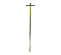 Llave de metal para ascensor triangular 100/200/300 mm para acceso al mecanismo de puerta de ascensor y mantenimiento del panel de utilidad que ofrece un funcionamiento fuerte y estable (300 mm)