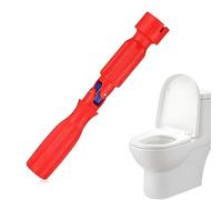 Llave de Montaje de Asiento de Inodoro, Llave de Instalación Universal para Asiento de Inodoro, Rojo, Llave de válvula, Tapa wc, Llave escuadra, Llave de paso