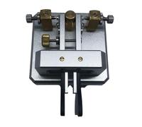 Llave de onda corta para uso de radio jamón eficaz para comunicación de código morse (plata)