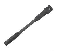 Llave de pared delgada extra larga de 200 mm para automóviles, maquinaria, electrodomésticos, compatible con llaves de trinquete y eléctricas (10 mm)