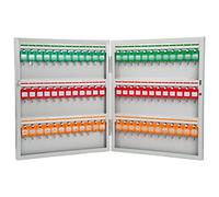 Llave de pared resistente de acero laminado en frío, 12 y 120 ganchos, anillo de metal, ideal para soluciones de almacenamiento en el hogar y la oficina