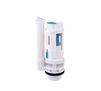 llave de paso cisterna wc Split Toilet Drain Valve Two-button Water Outlet Dual Flush Fill Tank Fittings Cistern(21CM)