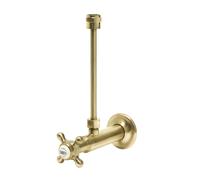 Llave de Paso para Inodoro - Oro Satinado - Elizabeth