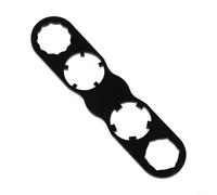 Llave de pedal de bicicleta con ingeniería para LOOK For KEO serie completa, hecha de aleación a longevidad y mantenimiento preciso del pedal (negro)