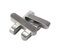 Llave de pluma de punta redonda, llave paralela, llave cuadrada rectangular, llave plana, llave paralela del eje de transmisión de pasador(12mm,M4*4)