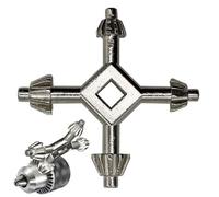 Llave de portabrocas de 4 vías,Llave de portabrocas de 4 vías, Llave de portabrocas eléctrica, Llave de taladro manual, llave de taladro, llave manual eléctrica, llave de mandril eléctrica para