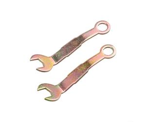 Llave de puerta de bolsillo de 3/8 pulgadas, herramienta de ajuste de pivote de armario plegable de acero galvanizado para puertas correderas reparación del hogar compacta 7,9 cm