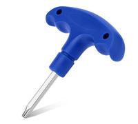 Llave de Puntas Golf con Mango de Plástico, Herramienta de Golf Ajustable Herramienta de Golf de Acero Inoxidable Llave Dinamométrica de Golf para Adaptador de Eje de Palo de Golf Herramienta (Azul)