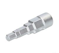 Llave de radiador de 1,27 cm, llave escalonada de acero al carbono para conexiones de válvula y tanque, compatible con la mayoría de accesorios de radiador