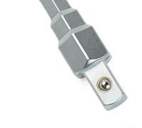 Llave de radiador escalonada de 10-21 mm para mango de trinquete de 1/2 pulgada, herramienta de llave de válvula de acero al carbono compatible con la mayoría de válvulas de radiador y conectores de