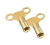 Llave de radiador - Pro | Válvula de purga - Llave de purga de radiador - 2 unidades - Accesorios de latón válvula de purga para cruceros, autocaravanas, oficina y rendimiento doméstico | 2026 Pro