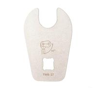 Llave de radio fiable diseñada para el mantenimiento de bicicletas y compatible con llave dinamométrica de 3/8 pulgadas para un correcto cierre del pedal (TWB-17)