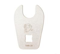 Llave de radio fiable diseñada para el mantenimiento de bicicletas y compatible con llave dinamométrica de 3/8 pulgadas para un correcto cierre del pedal (TWB-19)