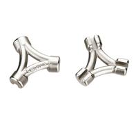 LEZYNE 3-Way Spoke Wrench Llave de radios, Unisex-Adult, Plata, 3,22/3,30/3,45m EU