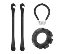 Llave de radios de bicicleta de acero, tensor de radios - tensor de pezones 6 tamaños 10-15 Gauge Spoke Tool para bicicleta, Llave radios Bici y Palanca Neumáticos Bicicleta