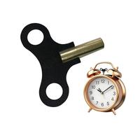 Llave De Reloj: Enrollador Con Mango De Madera Vintage, Manivela Mecánica De Latón, Accesorio De Reparación De Precisión, Herramienta Duradera De Mantenimiento De | Para Taller De Relojería Estu