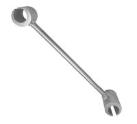 Llave de reparación de bisagra de puerta, herramienta de llave inglesa de acero, accesorio de reparación de bisagra de perno ajustable para el hogar, oficina, garaje, taller, proyectos de