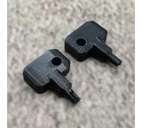 Llave de repuesto 2 unidades, color negro, compatible con Synology NAS Drive Bay Key Lock