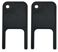 Llave de repuesto para dispensadores Jofel de papel higiénico y papel secamanos plegado en C (Doble punta: Juego de 2)