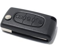 Llave de Repuesto para Mando a Distancia Citroen C1 C2 C3 C4 C5 Berlingo XSARA Picasso Saxò Carcasa con Hoja de 3 Teclas