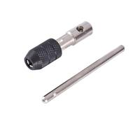 Llave de rosca con mango en T - Portabrocas para destornillador, herramienta manual, llave de escariador de mango en T, tornillo de metal de trinquete, rosca métrica, tapa de fresado, forma en T,