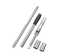 Llave De Rueda De 4 Vías | Llave de Rueda 4 Funciones,Adaptador de Enchufe Extendido para Extracción Desmontable para Mecánicos de Cambio de Neumáticos de Camión y Reparación de