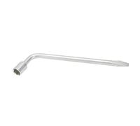 Llave De Rueda De Repuesto Para Automóvil, Tipo L Llave De Llanta De Camión Para Automóvil Llave De Tubo Hexagonal De Acero Barra De Palanca De Extracción Para Reparación De Automóviles(17 mm)