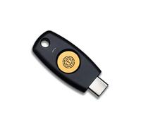Llave de seguridad FIDO2 U2F Passkey - Autenticación de dos factores (2FA), llave USB con PIN + Touch (sin biometría), USB-C, Trustkey T120