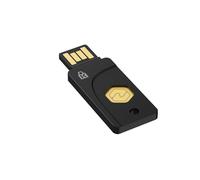Llave de Seguridad Kensington VeriMark NFC+ USB-A, certificada FIDO2 Niv. 2, Interfaz Dual USB-A y NFC, Compatible con Windows, macOS, ChromeOS, iOS y Android, Robusto, Negro (K64738WW)