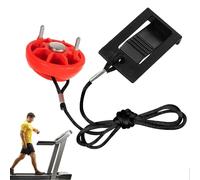 Llave de seguridad para cinta de correr, cerradura de seguridad magnética universal con enchufe redondo, interruptor de parada de seguridad, l