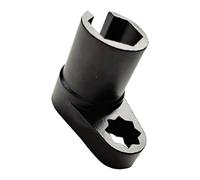 Llave de sensor escape precisión: puerto ranurado con corte lateral, tuerca ajuste gestión del motor, mango ergonómico alto par, acabado resistente a la oxidación | Equipo reparación para automovilist