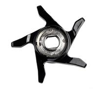 Llave de servicio Star Drag hecha de aluminio para un ajuste preciso de arrastre y optimización del sistema de arrastre de carrete (izquierda negra)