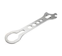 Llave de soporte de soporte inferior, herramienta de bloqueo de bloqueos BB de bicicleta de acero inoxidable y herramienta de instalación para la copa del soporte de la parte