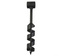 Llave de taladro de mano de acero al carbono para perforación de madera al aire libre, herramienta de supervivencia utilizada en Bushcraft Camping Jungle Craft y tareas de manitas (38 mm)