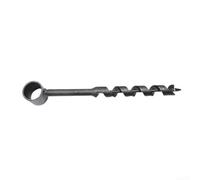 Llave de taladro de mano para exteriores, herramienta de supervivencia para perforación de madera Bushcraft con tornillo guía autorroscante y punta de llave de clavo compatible con martillo (19 mm)